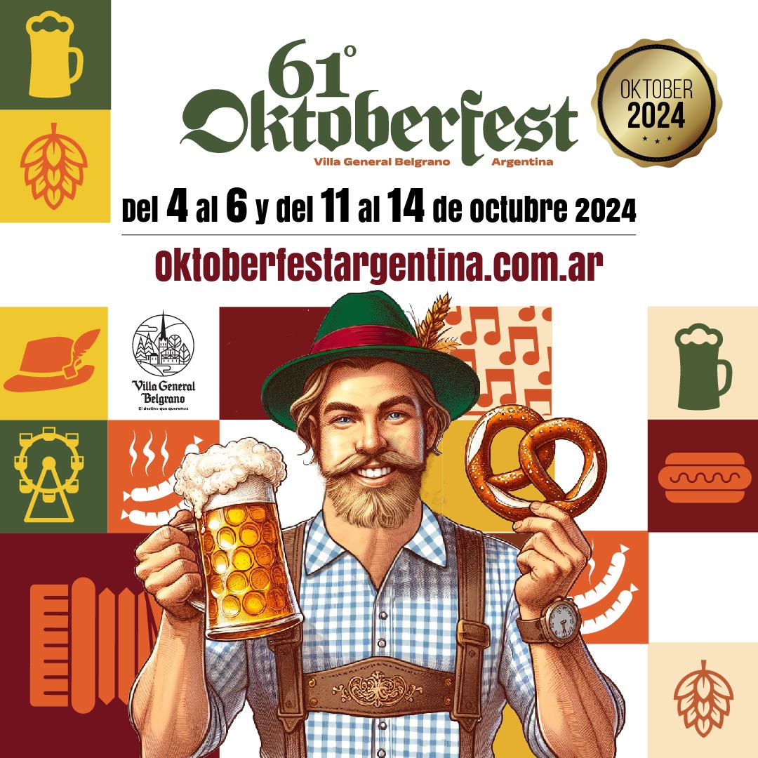 La Oktoberfest Argentina, la tercera fiesta de la cerveza más grande a ...